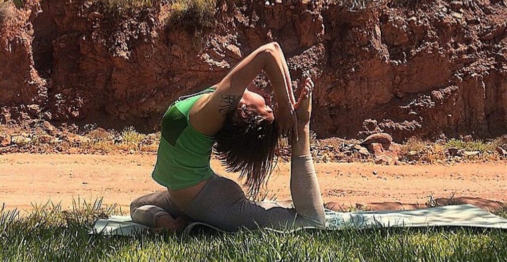 Pigeon Pose Sacral Chakra by Brit Labonte for TryBelle Magazine