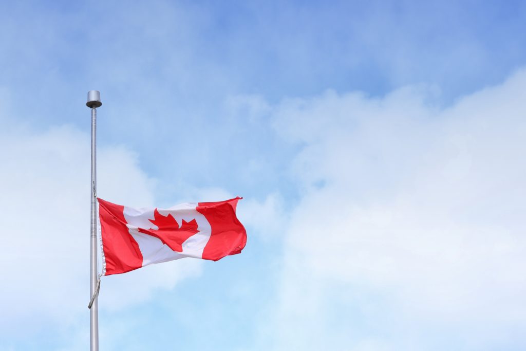 Canada Flag Photo by Jonathan Denney